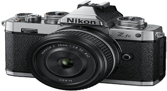 Nikon Z fc Mirrorless Digital Camera Natural Grey with 28mm f/2.8 SE Lens