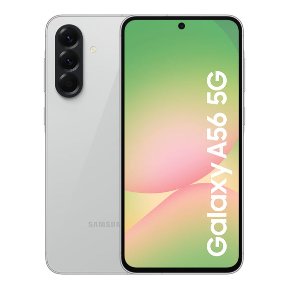 Samsung Galaxy A56 (A566B-DS, 5G) (256GB+12GB, Awesome Light Gray)