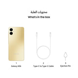 Samsung Galaxy A06 A065F DS (64GB+4GB, Gold)