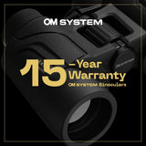 OM System 8x25 WP II Binoculars (Green)