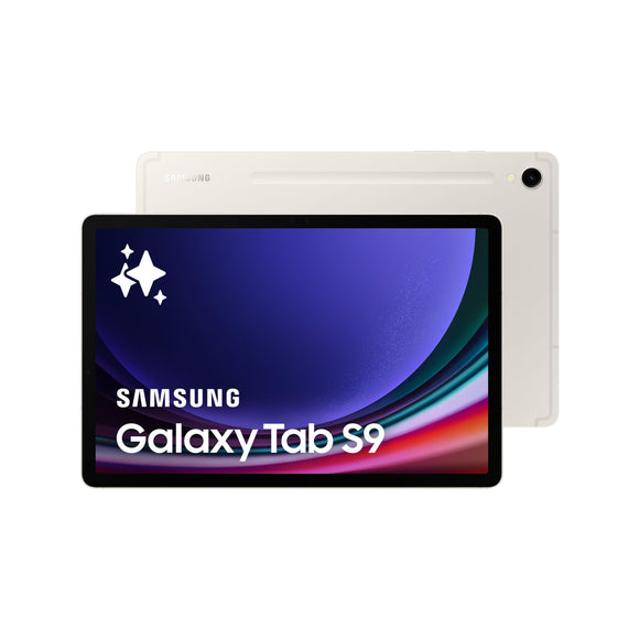 Samsung Galaxy Tab S9 WiFi SM-X710 (256GB+12GB, Beige) - With Keyboard