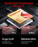 RedMagic 9 Pro (Global) (512GB+12GB, Cyclone (Transparent Black))