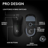 Logitech G PRO X Superlight 2 SE Wireless Gaming Mouse (Black, 910-007649)