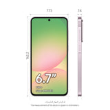 Samsung Galaxy A56 (A566B-DS, 5G) (256GB+12GB, Awesome Pink)