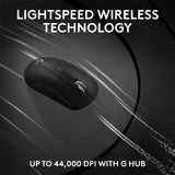 Logitech G PRO X Superlight 2 Wireless Gaming Mouse (Black, 910-006632)
