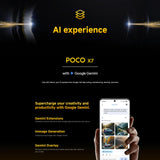 Poco X7 5G (Global Version) (512GB+12GB, Silver)