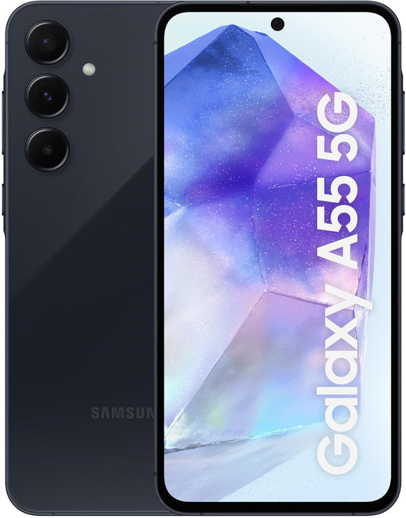 Samsung Galaxy A55 (A556E DS) (256GB+12GB, Awesome Navy)