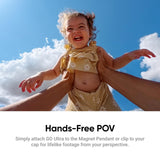 Insta360 GO Ultra Tiny Hands-Free 4K Cam (Standard Bundle) (Midnight Black)