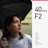 Panasonic Lumix S 40mm F/2 Lens (Leica L) (S-S40) (Black)