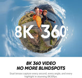 Insta360 X4 Air 8K 360 Action Camera (Standard Bundle) (Black)