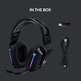 Logitech G733 Lightspeed Wireless RGB Gaming Headset (Black, 981-000867)
