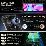 UleFone Armor 28 Ultra Thermal (1TB+16GB, Epic Black)