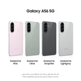 Samsung Galaxy A56 (A566B-DS, 5G) (256GB+12GB, Awesome Pink)