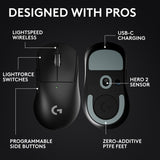 Logitech G PRO X Superlight 2 Wireless Gaming Mouse DEX (Black, 910-007359)