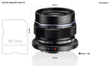 OM System M.Zuido Digital ED 12mm F2.0 (Black)