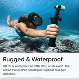 Insta360 GO 3S Action Camera (128GB, Midnight Black)