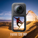 Insta360 X6 8K 360 Action Camera Standard Bundle (Midnight Black)