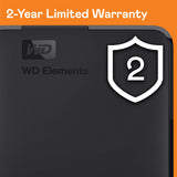Western Digital WD Elements Portable (4TB, WDBU6Y0040BBK)