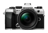 OM System OM-5 Mark II Mirrorless Camera with 12-45mm F/4 Pro Lens (Silver)
