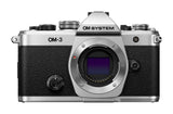 OM System OM-3 Mirrorless Camera Body (Silver)