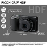 Ricoh GR IV HDF Digital Camera