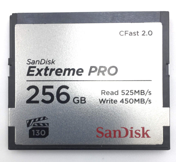 Sandisk Extreme PRO CFast 2.0 (256GB, SDCFSP-256G-G46D)