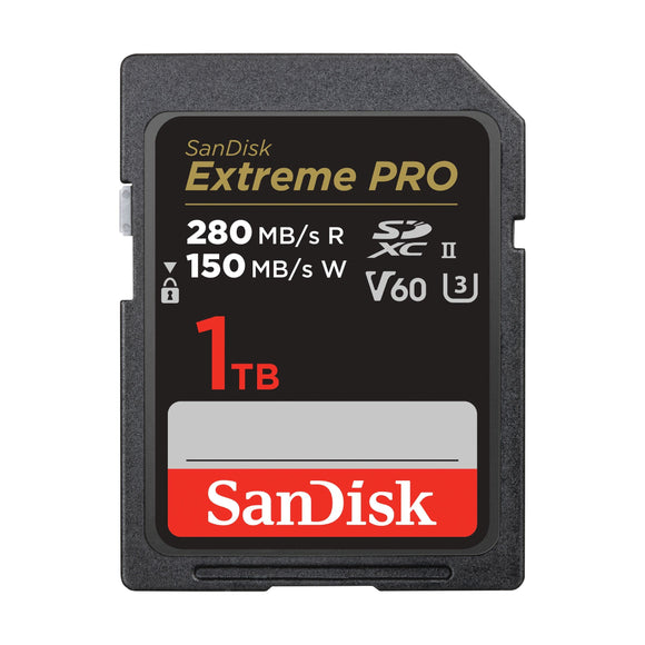 Sandisk Extreme Pro SDXC UHS-II (1TB, SDSDXEP-1T00-GN4IN)