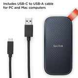 SanDisk E30 Portable SSD (1TB, SDSSDE30-1T00-G26)