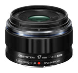 OM System M.Zuiko ED 17mm f/1.8 II Lens (Black)