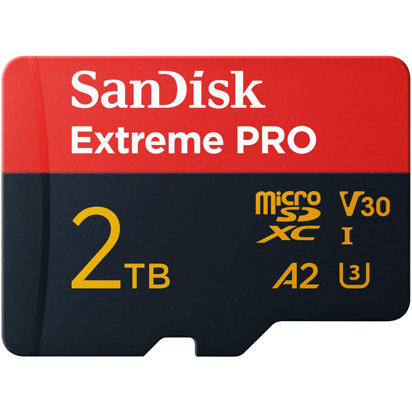 Sandisk Extreme Pro microSDXC (2TB, SDSQXCD-2T00)