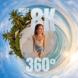 Insta360 X6 8K 360 Action Camera Standard Bundle (Midnight Black)