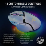 Razer Basilisk V3 Pro Wireless Mouse (White, RZ01-04620200-R3A1)