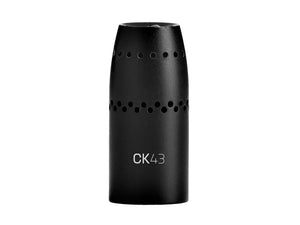 AKG CK43 Super-cardioid Capsule with foam windscreen