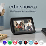 Amazon Echo Show 8 (2nd Generation) (Charcoal)