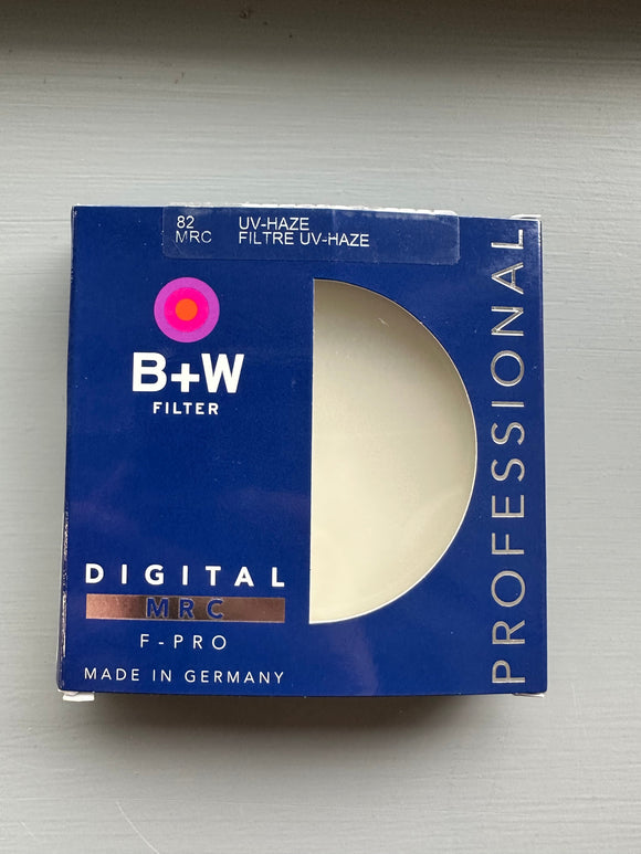 B+W 66-045076 82mm UV Haze MRC (010M) Filter F-Pro Mount, Clear