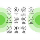 Belkin Soundform Flow TWS Earbuds (White, AUC006BT)