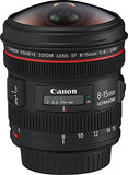 Canon EF 8-15mm f/4 L USM Fisheye Lens