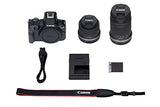 Canon EOS R50 Kit with (RF 18-45mm + RF 55-210mm ) (Black)