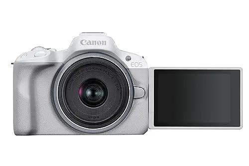 Canon EOS R50 Kit with (RF 18-45mm) (White) – Norwich Cameras
