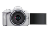 Canon EOS R50 Kit with (RF 18-45mm) (White)