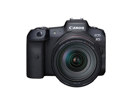 Canon EOS R5 with RF 24-105mm f/4L IS USM Lens Without R Adapter