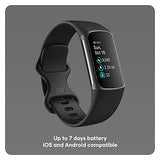 Fitbit Charge 5 Fitness Wristband (FB421) (Black / Graphite)