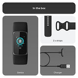 Fitbit Charge 5 Fitness Wristband (FB421) (Black / Graphite)
