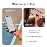 Fitbit Charge 6 Fitness Wristband (Coral+Champagne Gold)