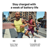 Fitbit Charge 6 Fitness Wristband (Porcelain+Silver)