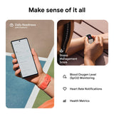 Fitbit Charge 6 Fitness Wristband (Porcelain+Silver)