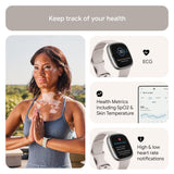 Fitbit Sense 2 GPS Smartwatch (Lunar White)