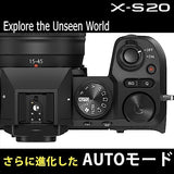 Fujifilm X-S20 Mirrorless Digital Camera with XC15-45mm Lens