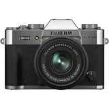 Fujifilm X-T30 II Kit with 15-45mm (Silver) (Black Lens)