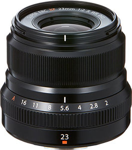 Fujifilm XF23mm F/2 R WR (Black, Retail Packing)